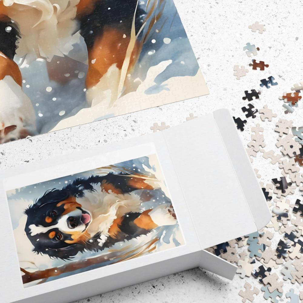 Bernese Mountain Dog Jigsaw Puzzle 1014pc - Pets on Merch