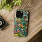 Dogs and Flowers 3D Yarn and Thread Design Dog iPhone Case - Tough Case - Pets on Merch