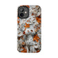 Dog and Leaves Paper Sculpture Design Dog iPhone Case - Tough Case - Pets on Merch