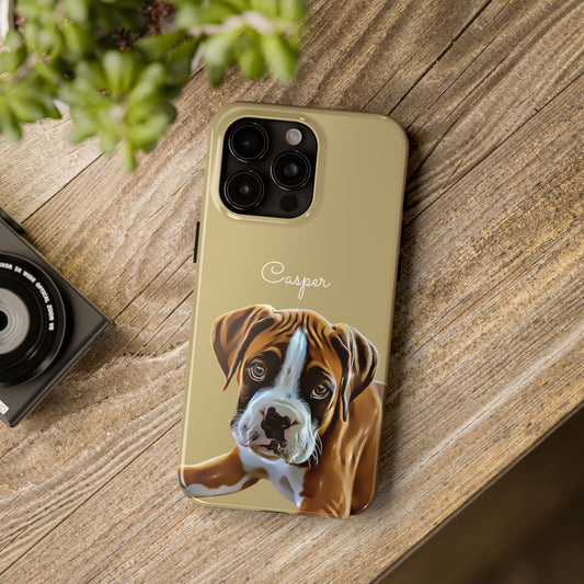 Personalized Pet Photo iPhone Case -Tough Case