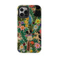 Dogs and Flowers Whimsical Colorful Design Dog iPhone Case - Tough Case - Pets on Merch