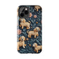 Dogs and Plants 3D Clay Design Dog iPhone Case - Tough Case - Pets on Merch