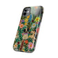 Dogs and Flowers Whimsical Colorful Design Dog iPhone Case - Tough Case - Pets on Merch