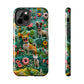 Dogs and Flowers 3D Yarn and Thread Design Dog iPhone Case - Tough Case - Pets on Merch