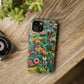 Dogs and Flowers 3D Yarn and Thread Design Dog iPhone Case - Tough Case - Pets on Merch