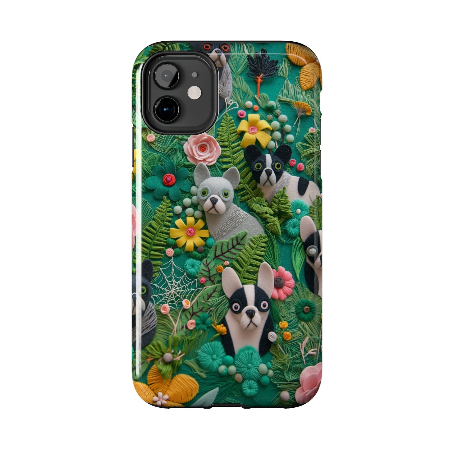 French Bulldog 3D Design Dog iPhone Case - Tough Case - Pets on Merch