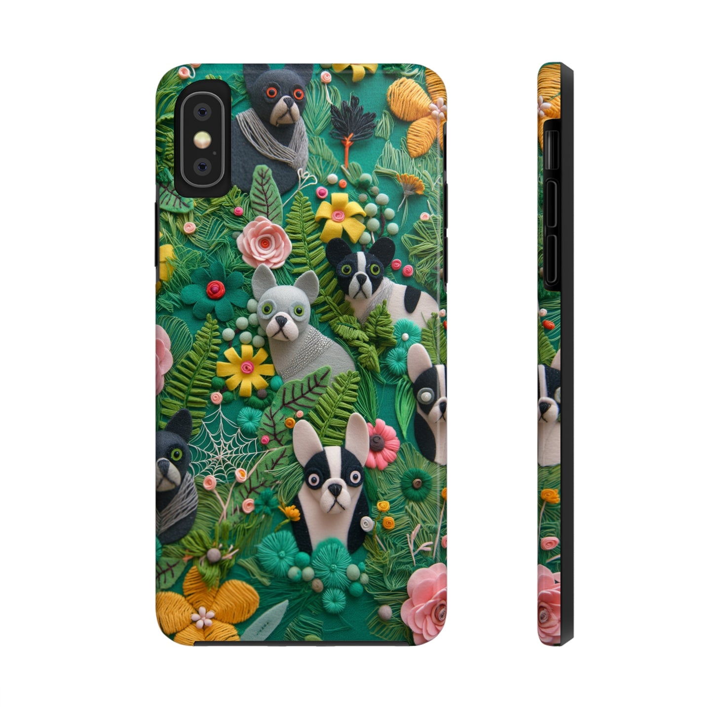 dog-themed phone cases. Shop now for high-quality cases that combine style and protection. Unique art graphic Pet phone case. Tough case for iPhone 15 14 13 11 12 x se xs sr 8 7 pro plus max mini. Durable 2-piece design.