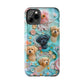 Pastel Frosting Design Dog iPhone Case - Tough Case - Pets on Merch