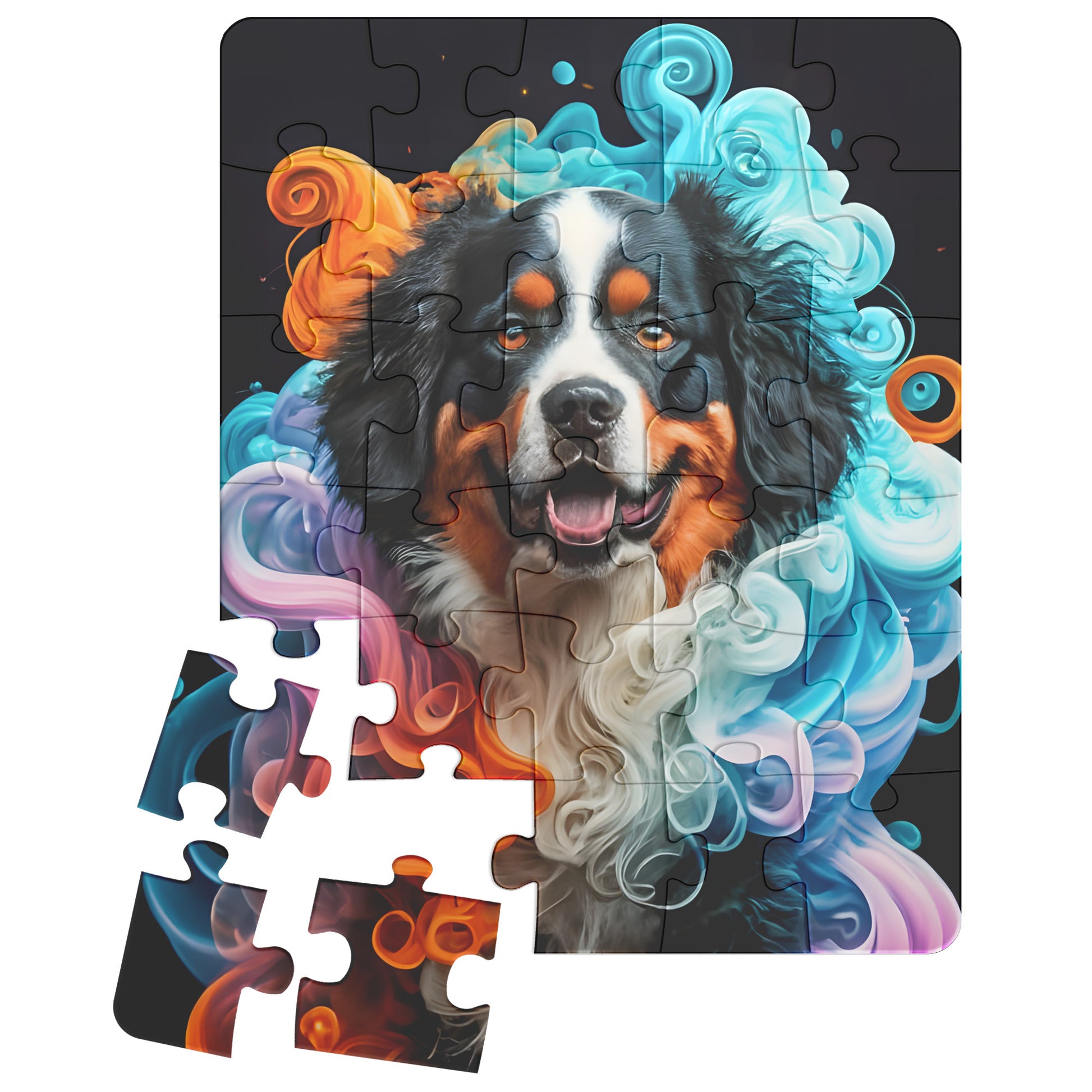 Bernese Mountain Dog Jigsaw Puzzle 500pc - Pets on Merch