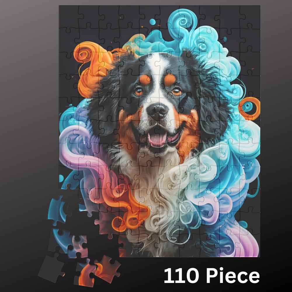 Bernese Mountain Dog Jigsaw Puzzle 500pc - Pets on Merch