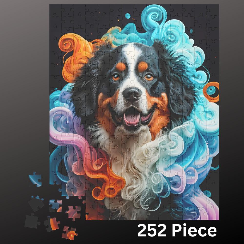 Bernese Mountain Dog Jigsaw Puzzle 500pc - Pets on Merch