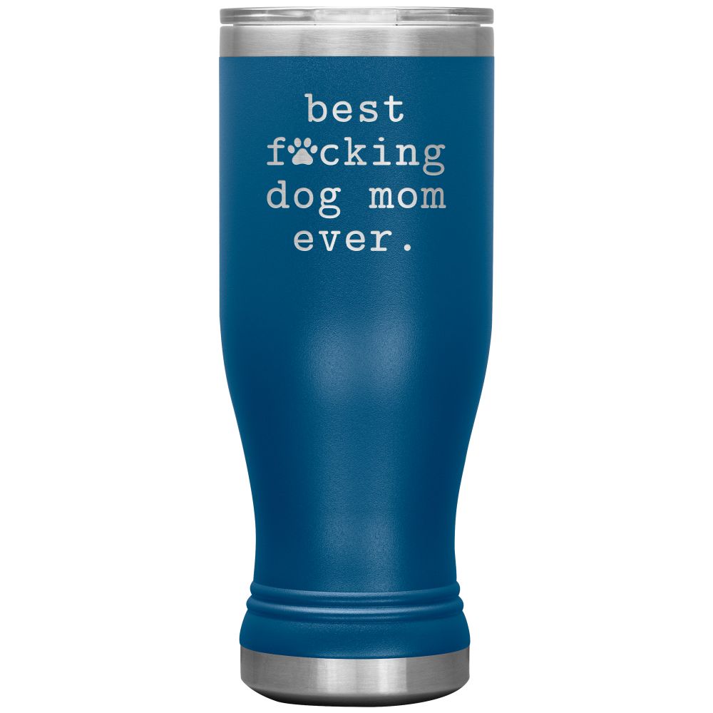 Best F*cking Dog Mom Gift BOHO Tumbler 20oz - Pets on Merch