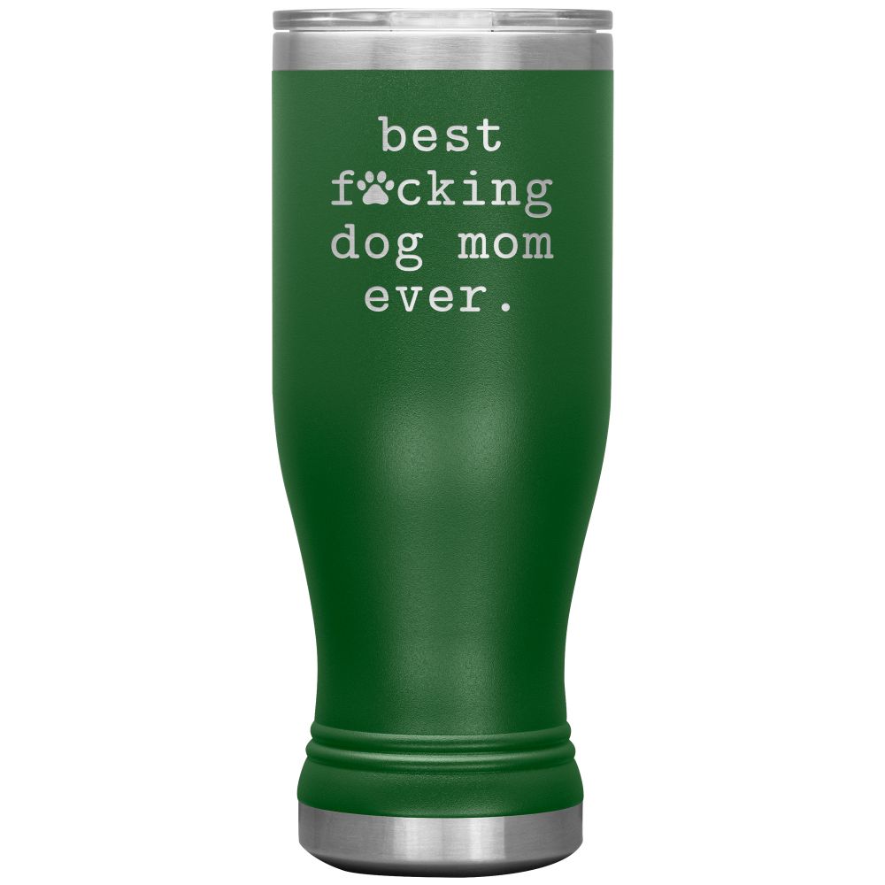 Best F*cking Dog Mom Gift BOHO Tumbler 20oz - Pets on Merch