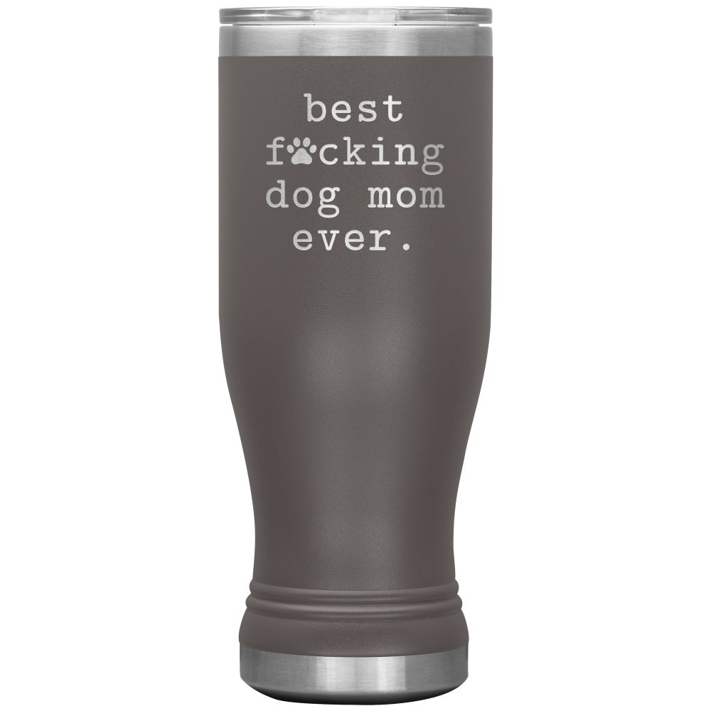 Best F*cking Dog Mom Gift BOHO Tumbler 20oz - Pets on Merch