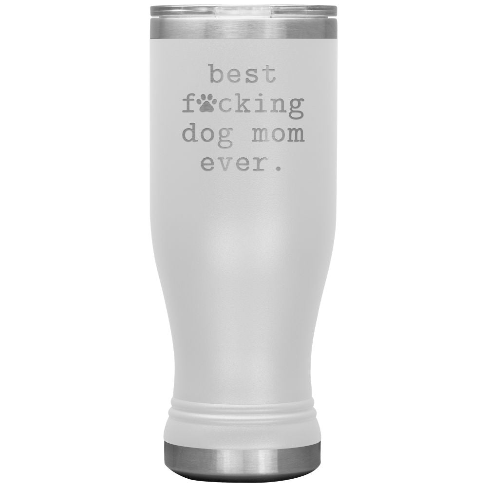 Best F*cking Dog Mom Gift BOHO Tumbler 20oz - Pets on Merch