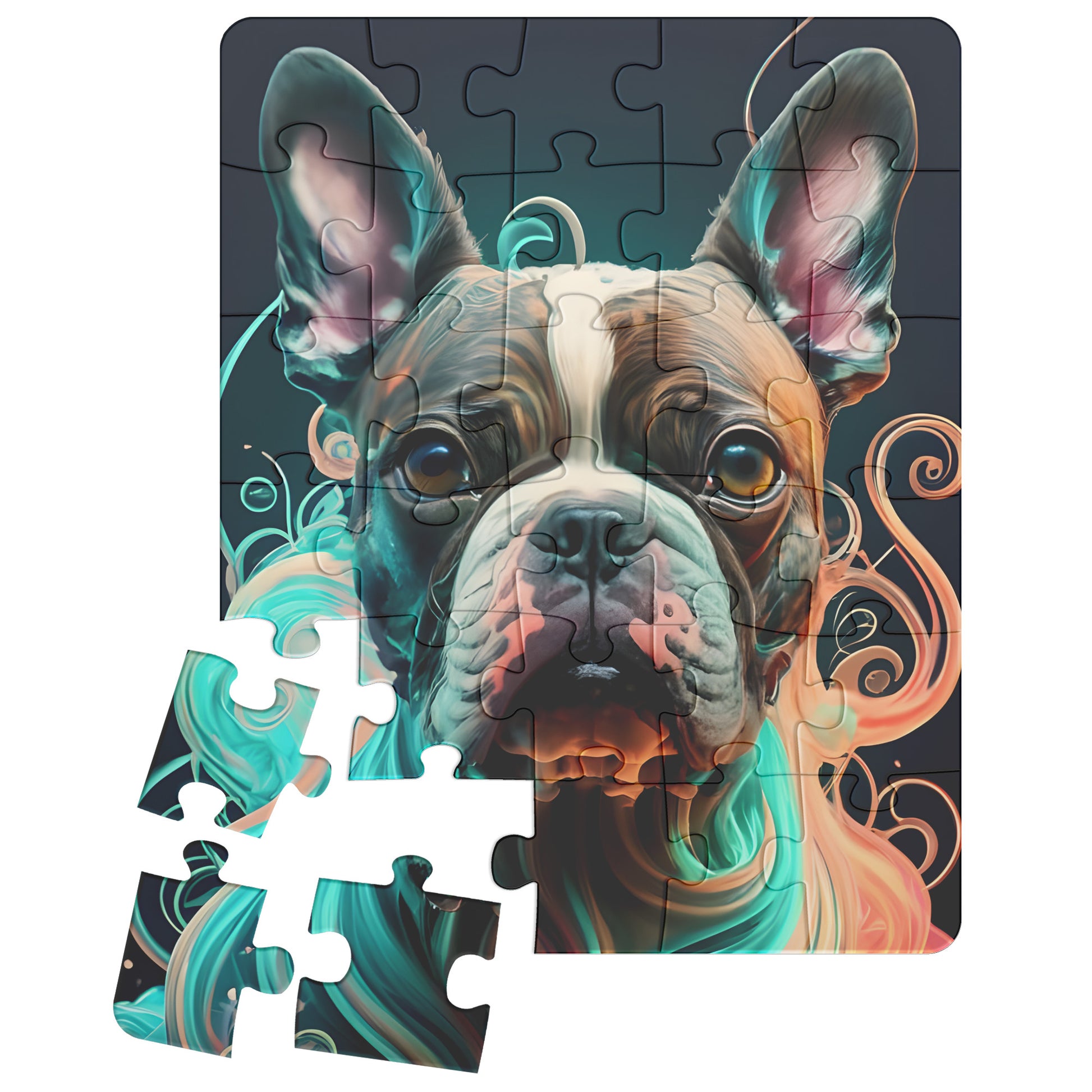 Boston Terrier Jigsaw Puzzle 500pc - Pets on Merch