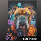 Boxer Jigsaw Puzzle 500pc - Pets on Merch