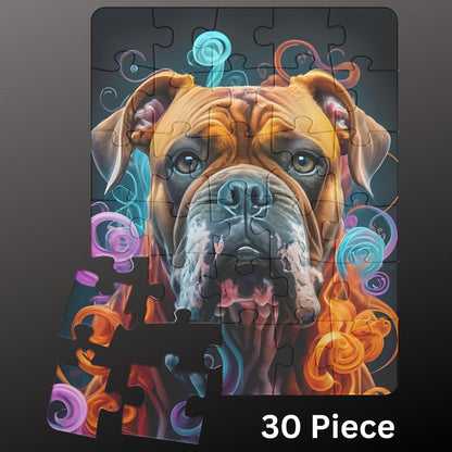 Boxer Jigsaw Puzzle 500pc - Pets on Merch