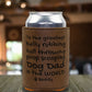 Dog Dad Gift From Dog Leather custom can koozies