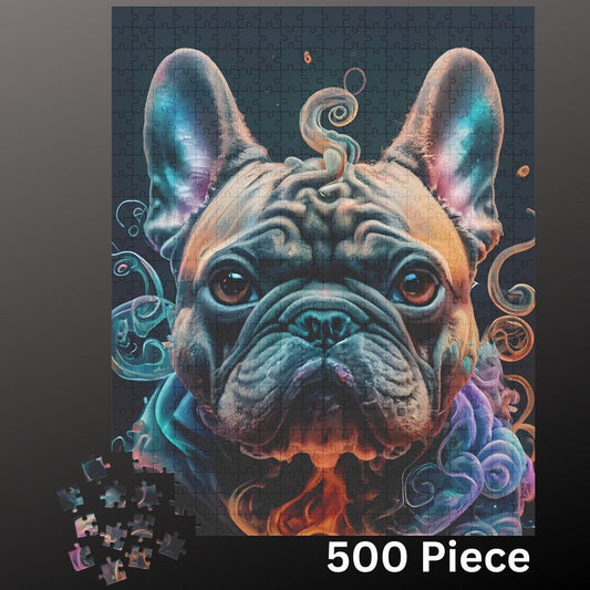 French Bulldog Jigsaw Puzzle 500pc - Pets on Merch