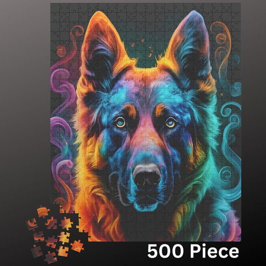 German Shepherd Jigsaw Puzzle 30 to 500pc - Pets on Merch