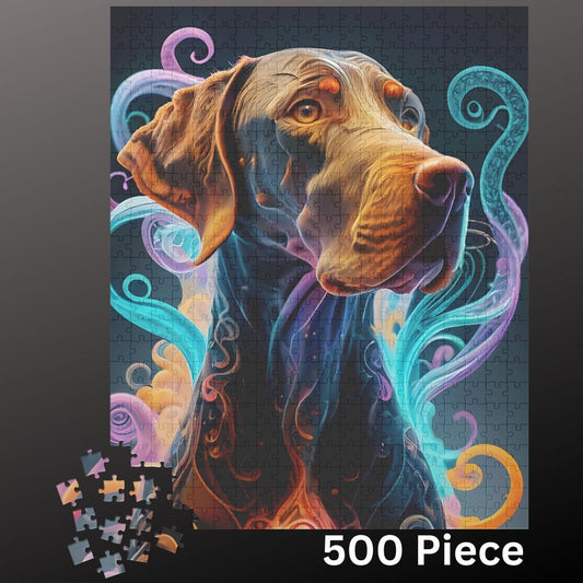 German Shorthaired Pointer Jigsaw Puzzle 500 piece Dog Lover Gift for Adults & Kids