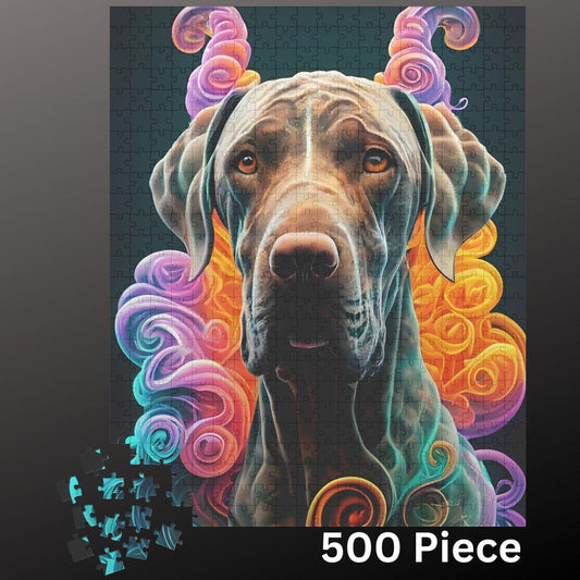 Great Dane Jigsaw Puzzle 500 piece Dog Lover Gift for Adults & Kids