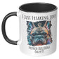 I Just Freaking Love French Bulldog Mug Dog Mom Gifts Gifts for Dog Lovers - Pets on Merch