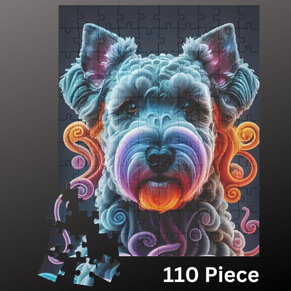 Miniature Schnauzer Jigsaw Puzzle 500pc - Pets on Merch