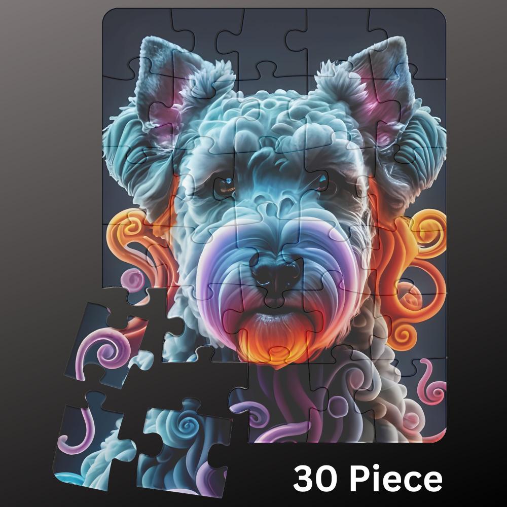 Miniature Schnauzer Jigsaw Puzzle 500pc - Pets on Merch