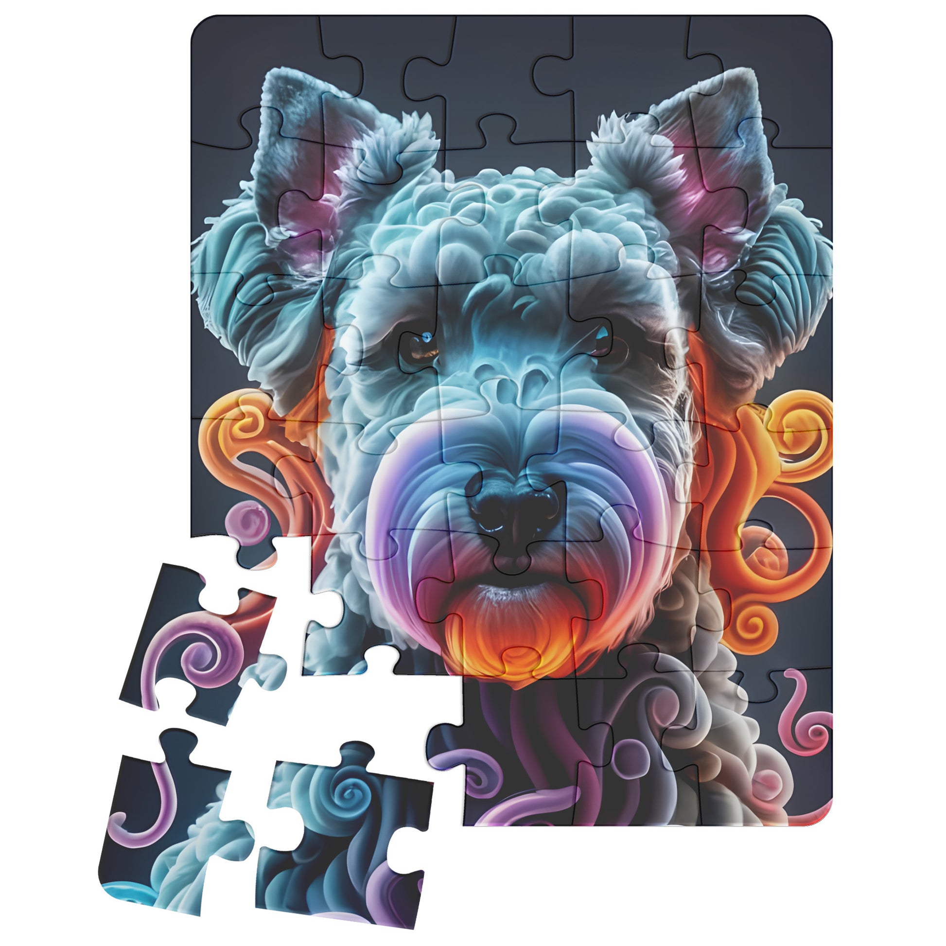 Miniature Schnauzer Jigsaw Puzzle 500pc - Pets on Merch