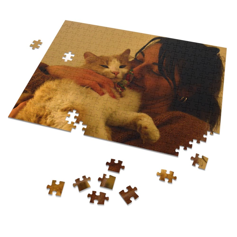 Personalized Jigsaw Puzzles with Your Pet Dog Cat Photo – 30 to 500 Piece