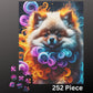 Pomeranian Jigsaw Puzzle 500pc - Pets on Merch