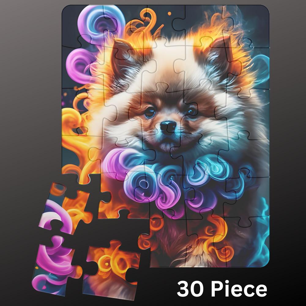 Pomeranian Jigsaw Puzzle 500pc - Pets on Merch