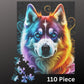 Siberian Huskie Jigsaw Puzzle 500pc - Pets on Merch