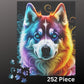 Siberian Huskie Jigsaw Puzzle 500pc - Pets on Merch