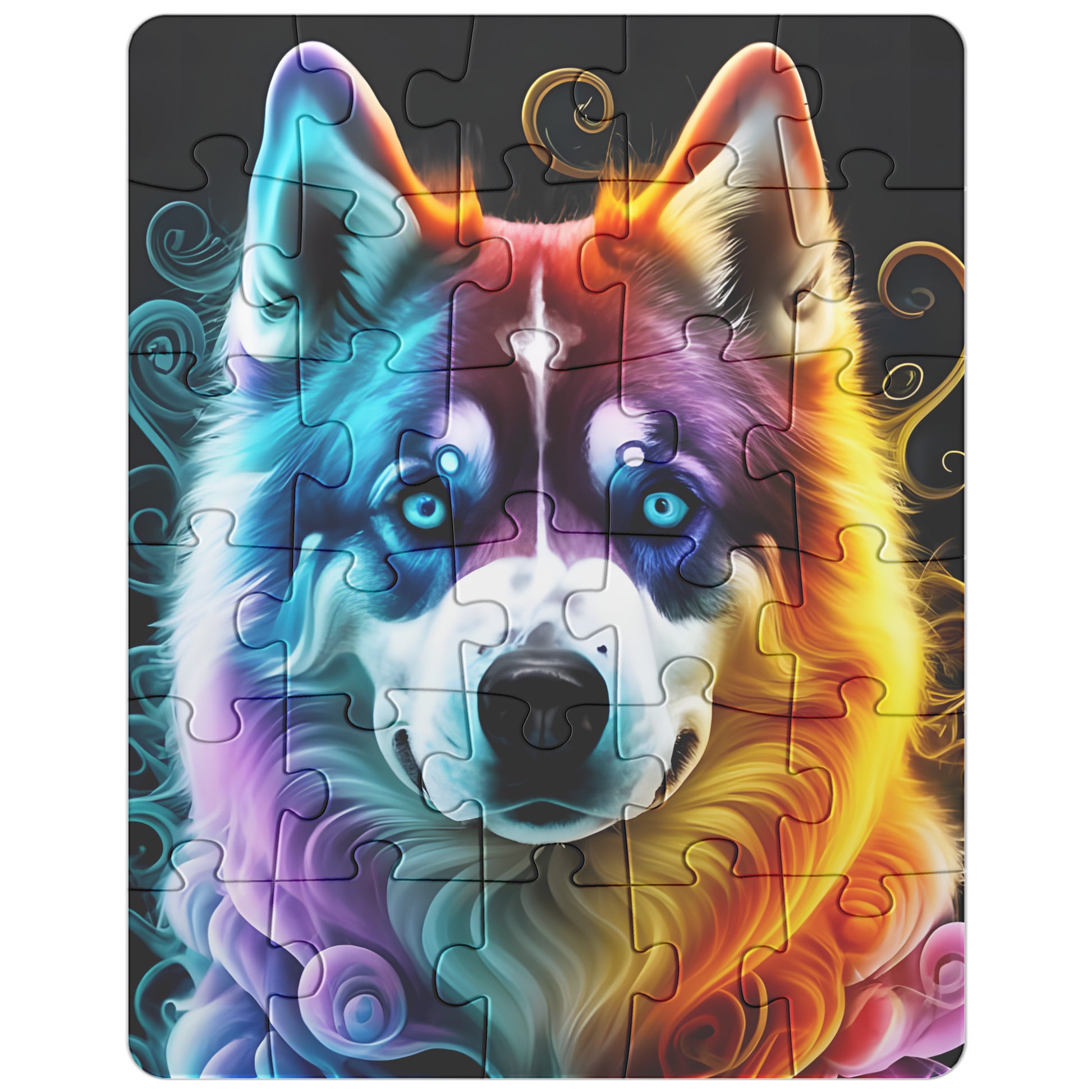 Siberian Huskie Jigsaw Puzzle 500 piece Dog Lover Gift for Adults & Kids