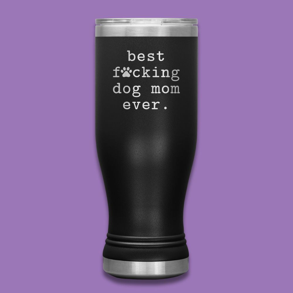 Best F*cking Dog Mom Gift BOHO Tumbler 20oz - Pets on Merch