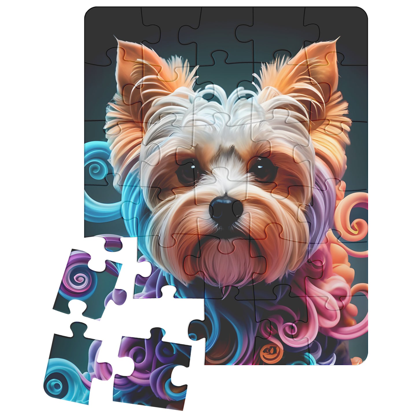 Yorkshire Terrier Jigsaw Puzzle 500pc - Pets on Merch