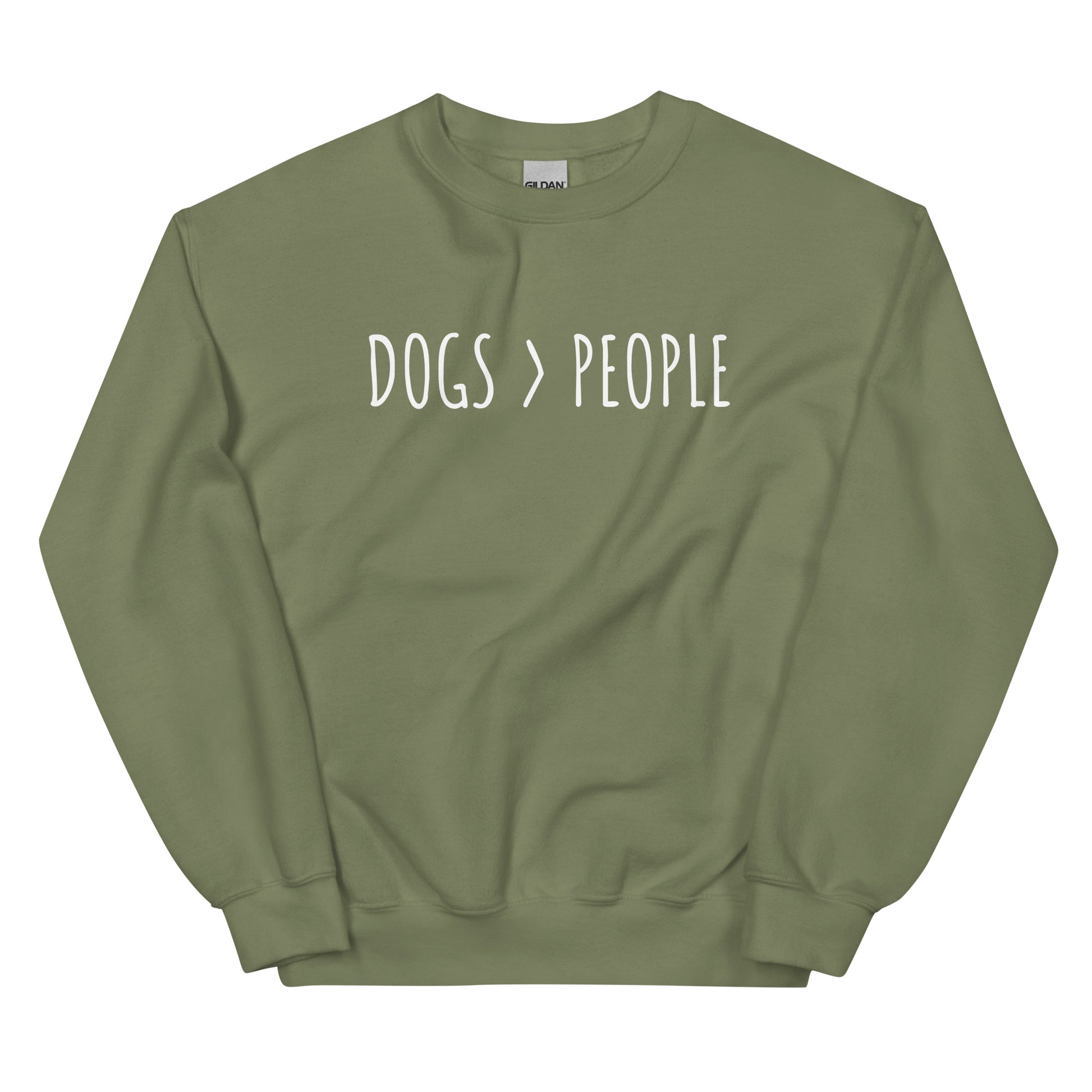 Dogs Greater Than People-Unisex Sweatshirt - Pets on Merch