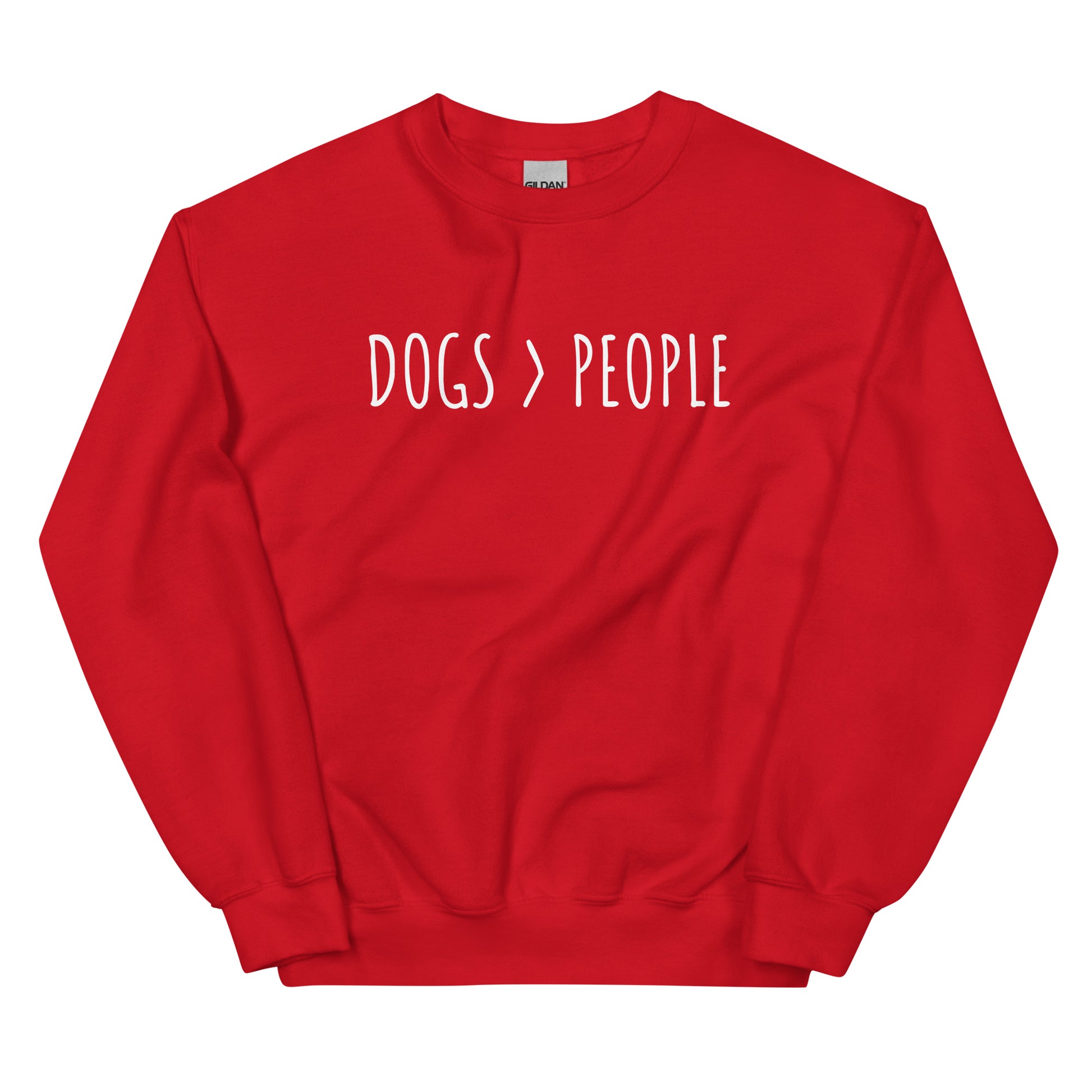 Dogs Greater Than People-Unisex Sweatshirt - Pets on Merch