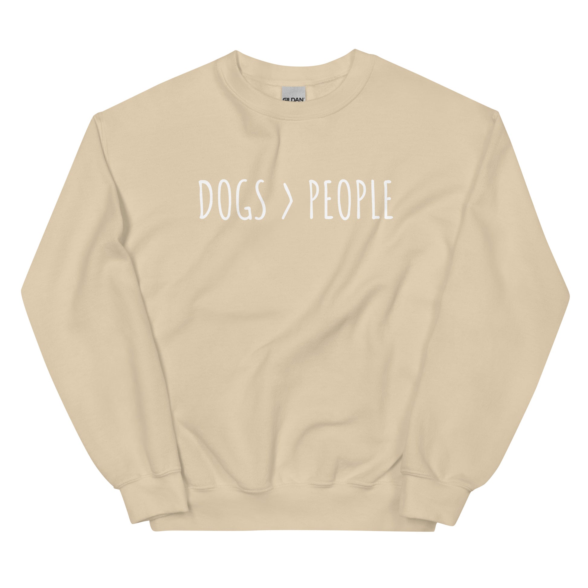 Dogs Greater Than People-Unisex Sweatshirt - Pets on Merch