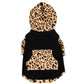 Dog Hoodie - Small to Large Dogs - Leopard Print - Premium Durable Fabric - Pets on Merch