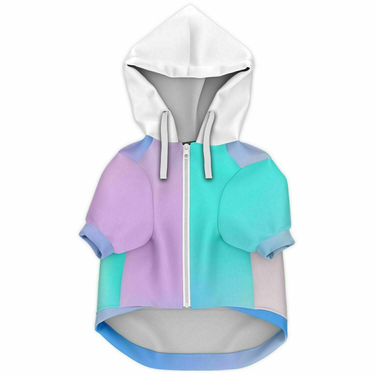 Dog Hoodie - Small to Large Dogs - Pastel Hologram - Premium Durable Fabric