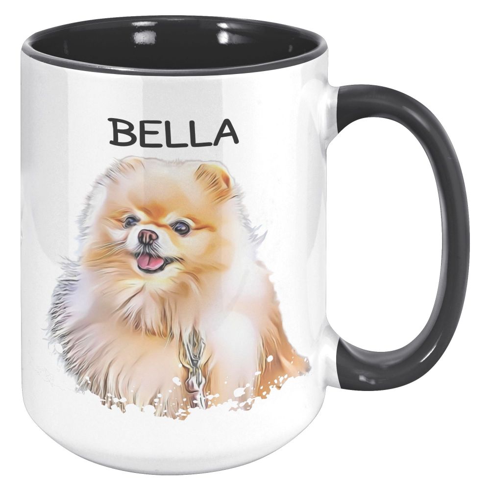 Personalized Pet Photo Mug 15oz - Pets on Merch