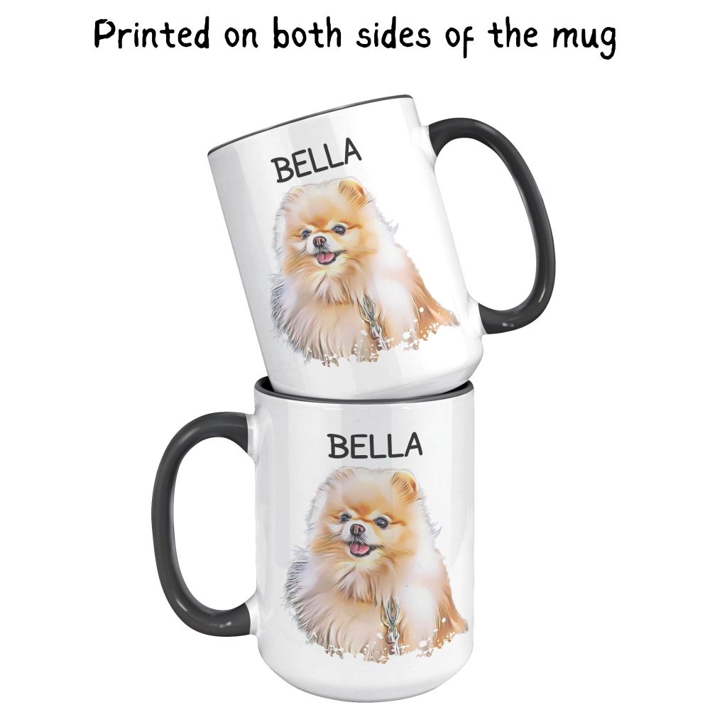 Personalized Pet Photo Mug 15oz - Pets on Merch