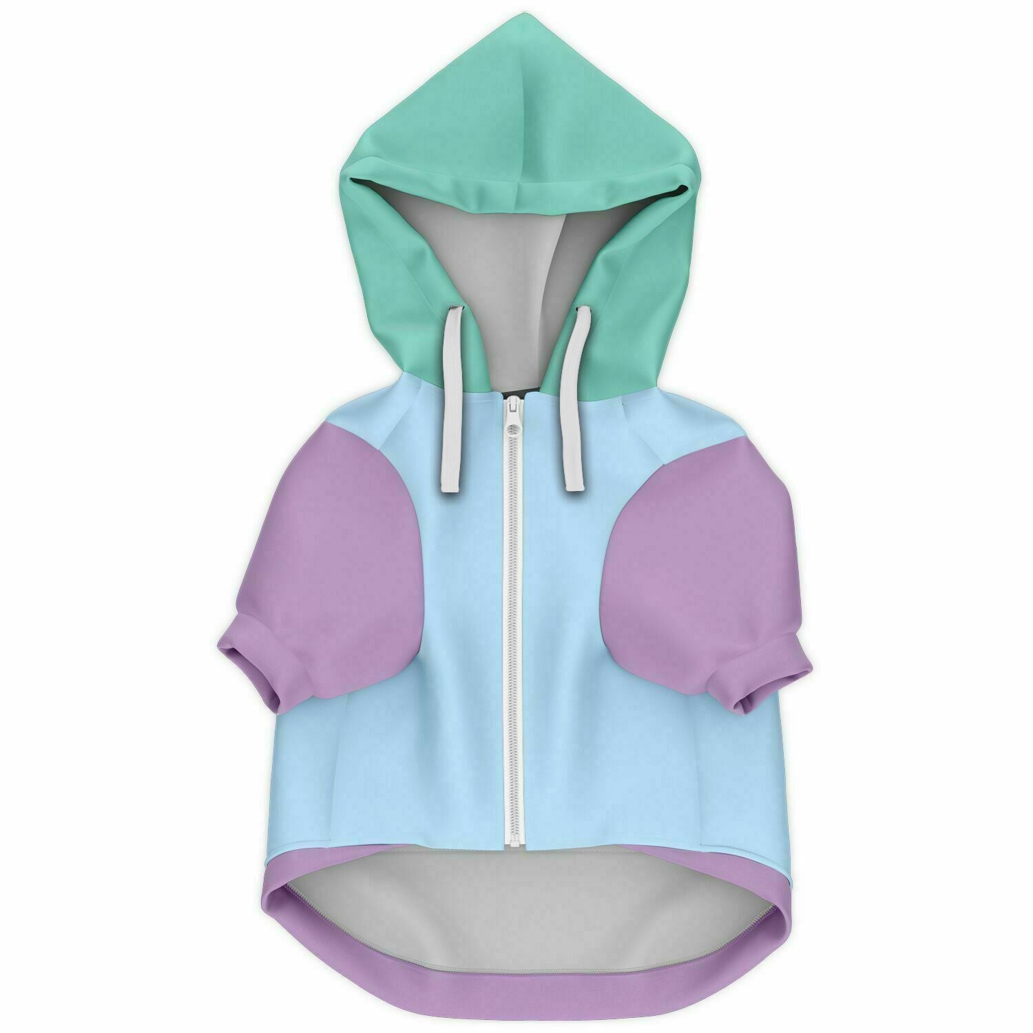 Dog Hoodie Small to Large Dogs Pastel Color Block 2 Premium