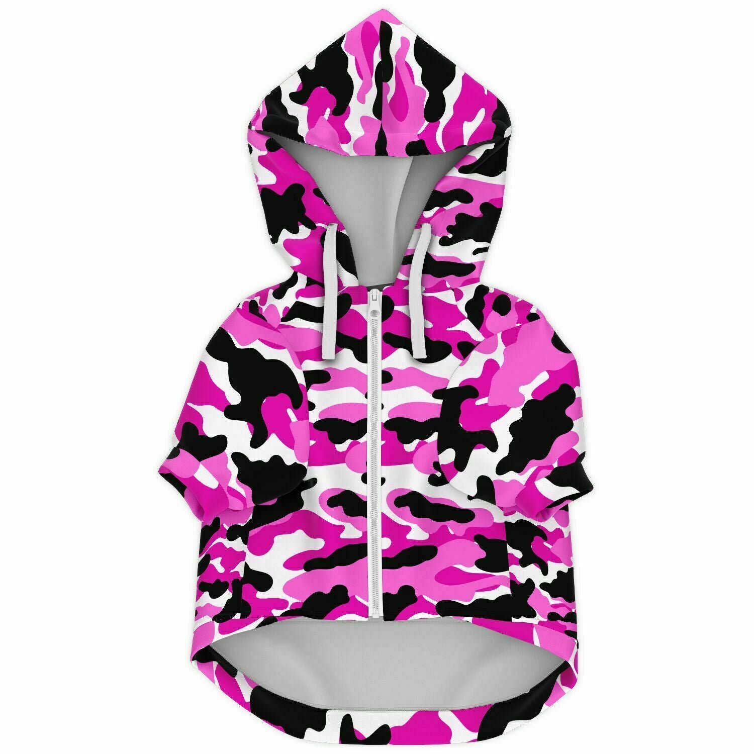 Pink camo hotsell zip up hoodie