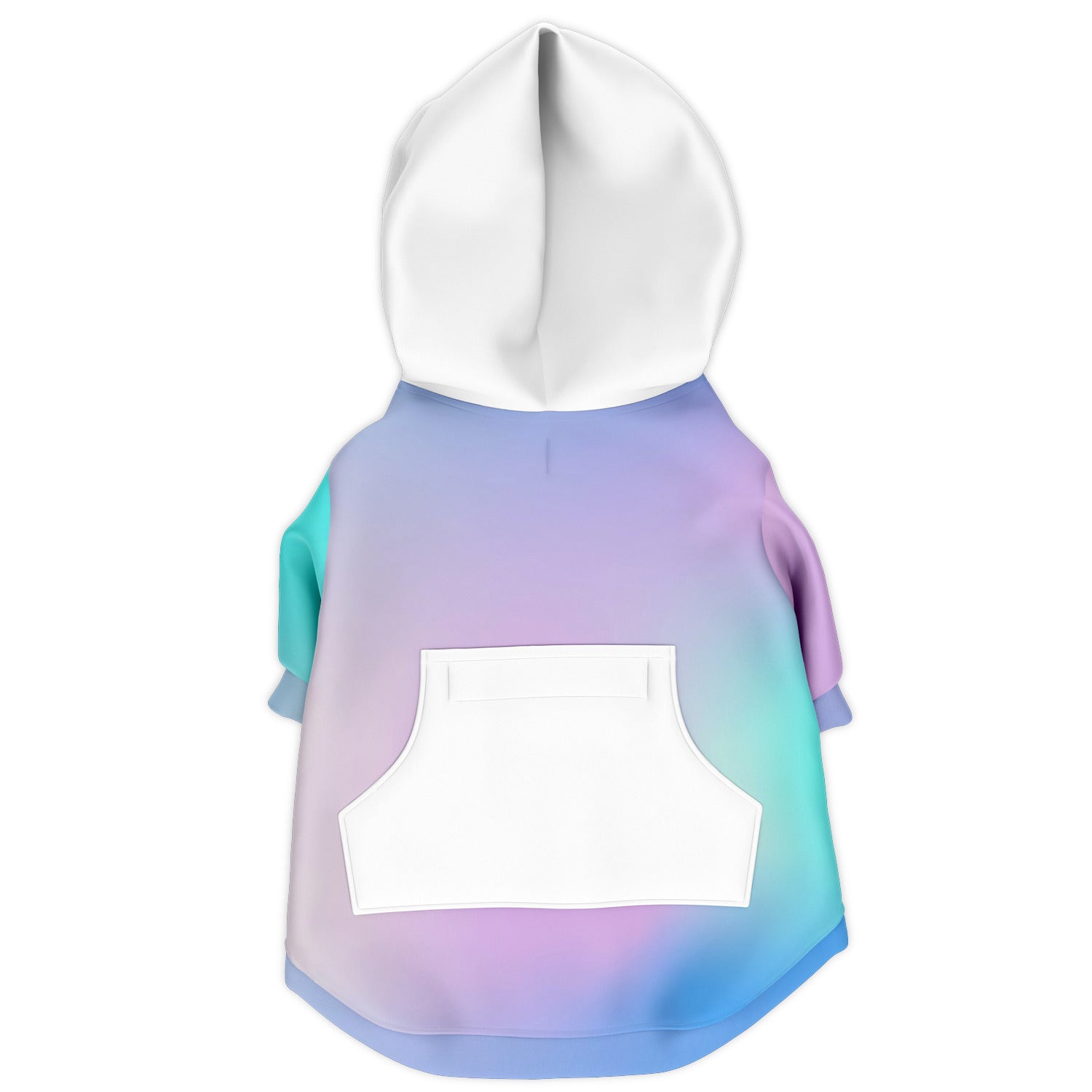 Dog Hoodie - Small to Large Dogs - Pastel Hologram - Premium Durable Fabric - Pets on Merch