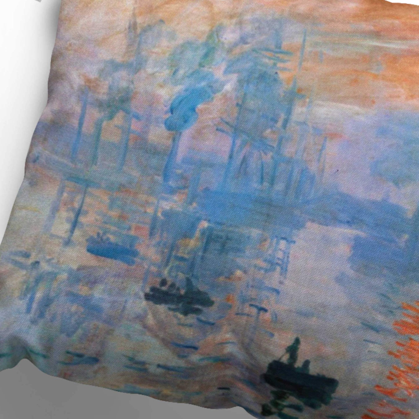 Premium Quality Dog Bed with Removable Washable Pillow Cover | Impression, Sunrise by Claude Monet. [FREE US SHIPPING] Dog Beds Pets on Merch 